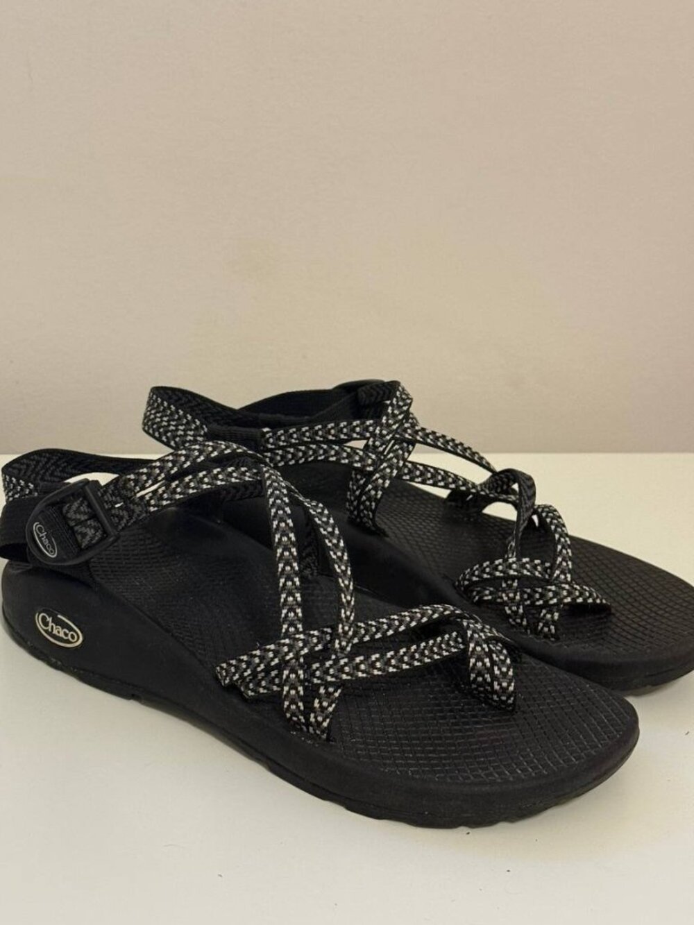Chaco - Classic Black and White Sandal - Boost Black